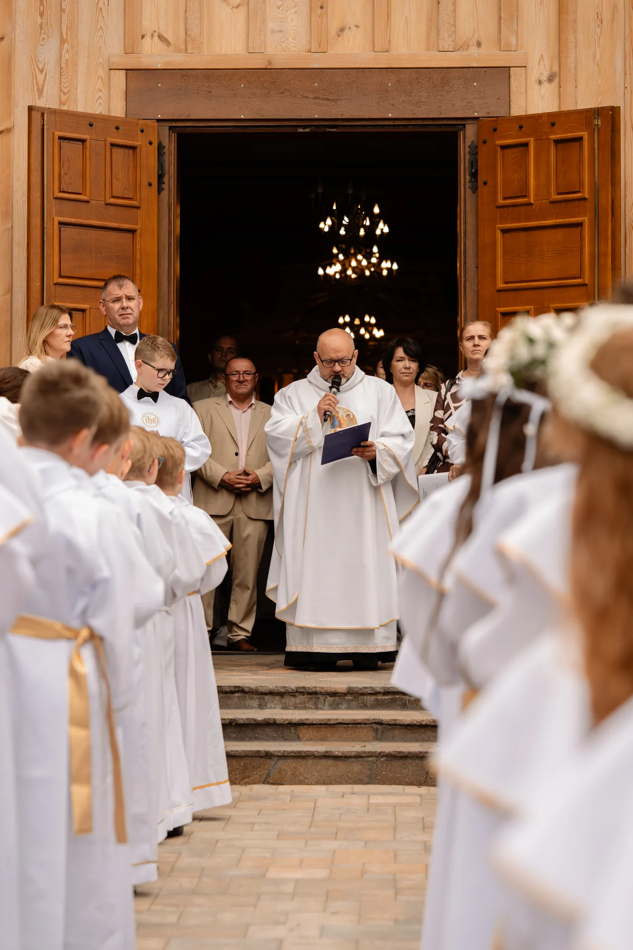Reportaż z pierwszej komunii świętej — fotograf Tobiasz Kaczmarczyk, Żuromin, zdjęcie 29