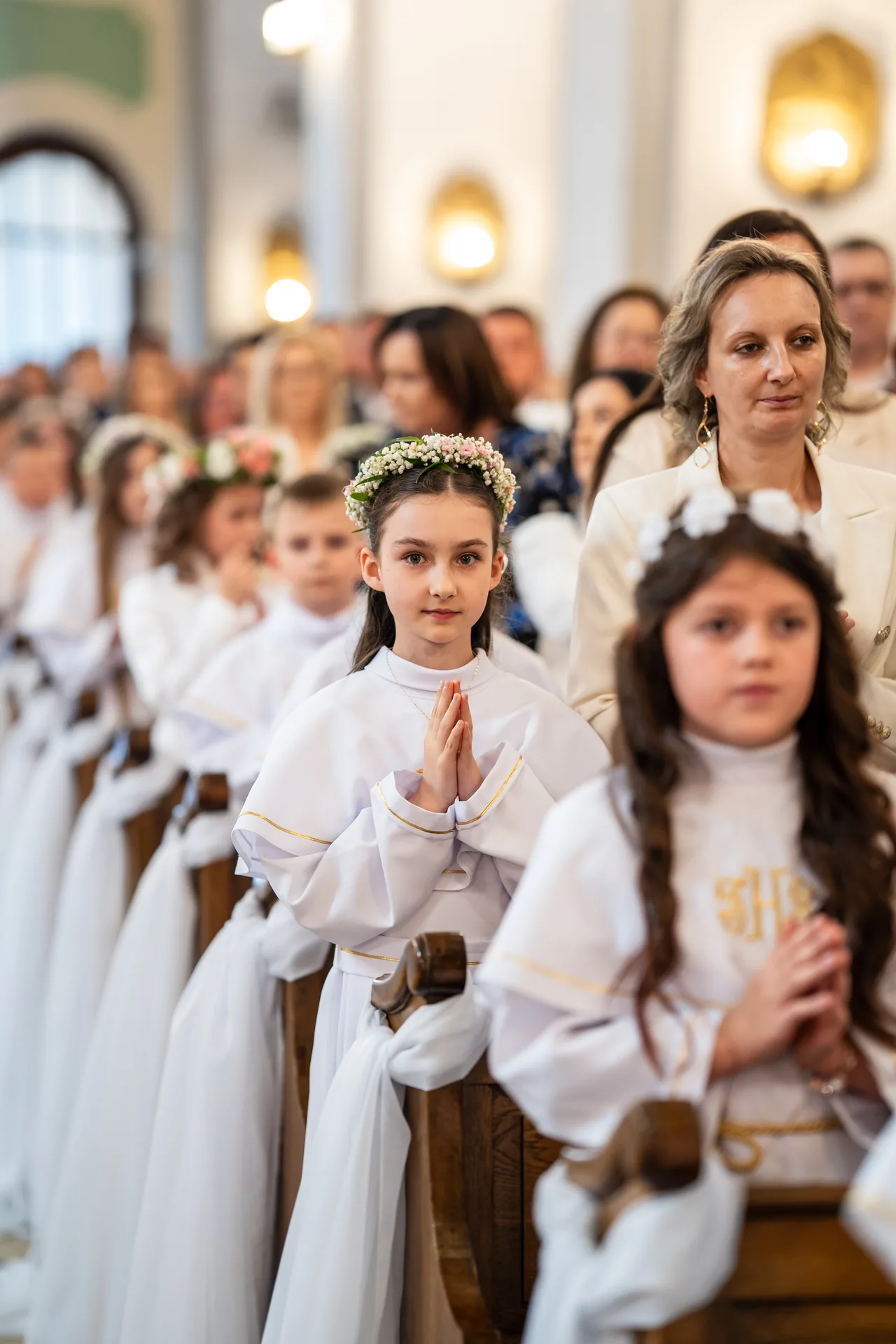 Reportaż z pierwszej komunii świętej — fotograf Tobiasz Kaczmarczyk, Żuromin, zdjęcie 30